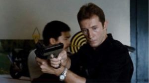 Pascal Guillemin avec Patrick Vo, arrière plan sur le tournage de Largo Winch